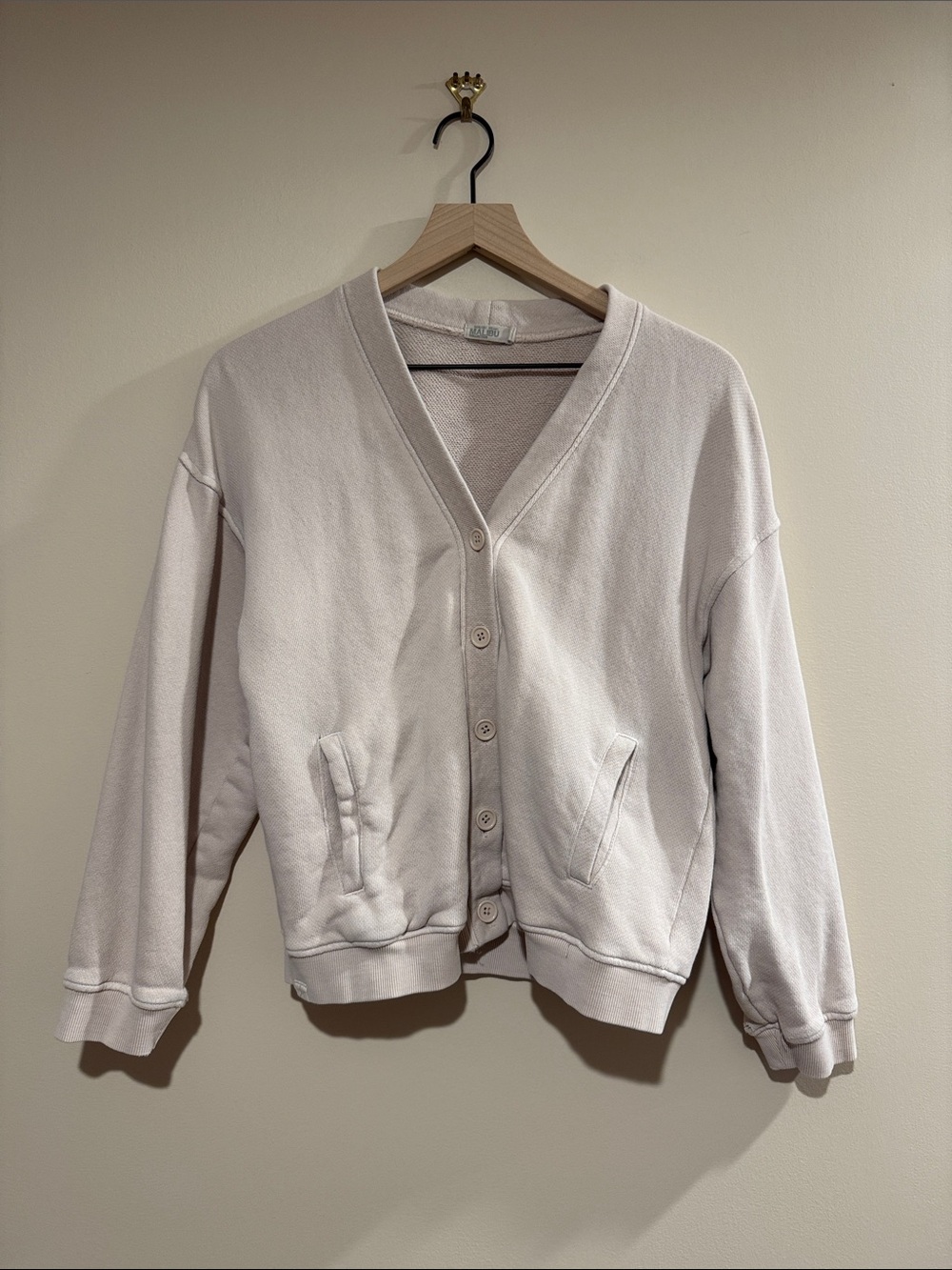 Barefoot Dreams Malibu COllection Button Cardigan Size S